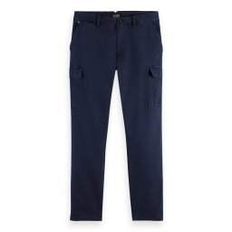 Scotch & Soda Szövet nadrág 168972 Sötétkék Regular Fit