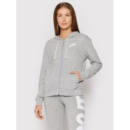 Nike Pulóver Sportswear Gym Vintage CJ1694 Szürke Loose Fit