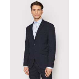 Selected Homme Zakó Logan 16051230 Sötétkék Slim Fit