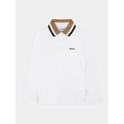 Boss Pólóing J25O94 S Fehér Regular Fit