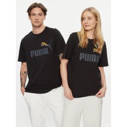 Puma Póló Classics No.1 Logo Celebration 622182 Fekete Regular Fit