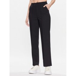 United Colors Of Benetton Szövet nadrág 4LKVDF037 Fekete Straight Fit