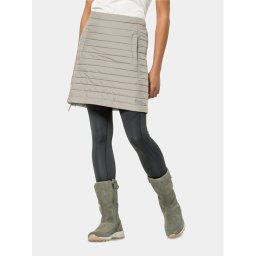 Jack Wolfskin Miniszoknya Iceguard Skirt 1503093 Szürke Slim Fit