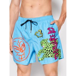 Dsquared2 Underwear Úszónadrág Boxer D7B544170.45852 Kék Regular Fit