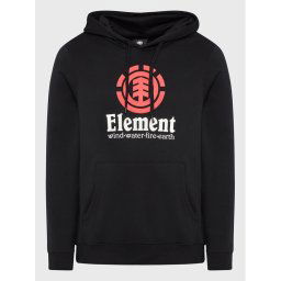 Element Pulóver Vertical ELYSF00121 Fekete Regular Fit