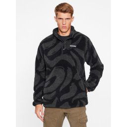 Columbia Polár kabát Rugged Ridge™ II Sherpa 1/2 Snap Fekete Regular Fit
