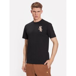 47 Brand Póló Chicago White Sox World Series Backer 47 Echo Tee Fekete Regular Fit