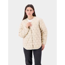 Didriksons Átmeneti kabát Malla 504725 Bézs Straight Fit