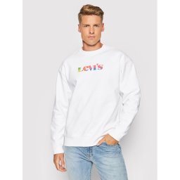 Levi's® Pulóver Graphic 38712-0029 Fehér Relaxed Fit