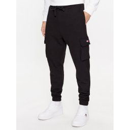 Tommy Jeans Melegítő alsó DM0DM17694 Fekete Regular Fit