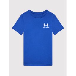 Under Armour Póló Sportstyle Left Chest 1363280 Kék Loose Fit