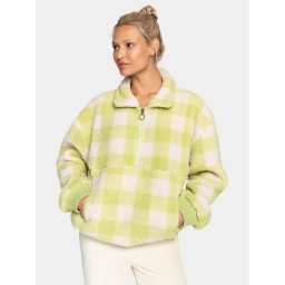 Billabong Polár kabát Time Off Plfl EBJPF00101 Zöld Regular Fit