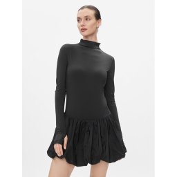 MAX&Co. Koktélruha Lindor Fekete Regular Fit