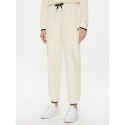 Tommy Hilfiger Melegítő alsó WW0WW40602 Ekru Regular Fit