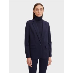 Tom Tailor Zakó 1032858 Sötétkék Regular Fit