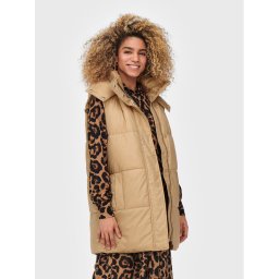 ONLY Mellény Demy 15220376 Bézs Regular Fit
