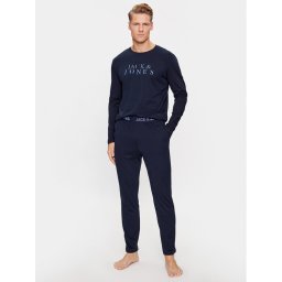 Jack&Jones Pizsama 12252293 Sötétkék Standard Fit