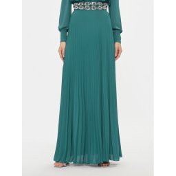 Elisabetta Franchi Rakott szoknya GO-050-37E2-V400 Kék Regular Fit
