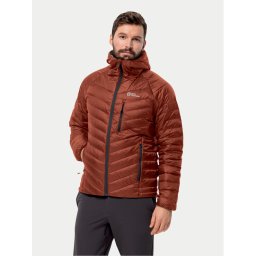 Jack Wolfskin Pehelykabát Passamani Down Hoody 1207241 Piros Regular Fit