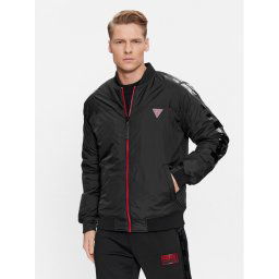 Guess Bomber dzseki Baloo Z4RL01 WFVX0 Fekete Regular Fit