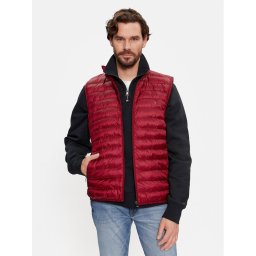 Tommy Hilfiger Mellény Core Circular MW0MW18762 Bordó Regular Fit