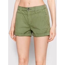 Pepe Jeans Szövet rövidnadrág Balboa PL800994 Zöld Regular Fit