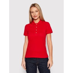 Lacoste Pólóing PF5462 Piros Slim Fit
