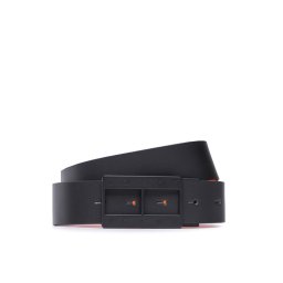 Tommy Jeans Férfi öv Tjm Heritage Rev Leather 3.5 AM0AM10910 Fekete