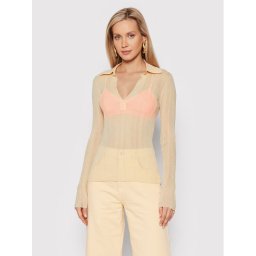 Patrizia Pepe Blúz 8K0003/K004-J2U3 Bézs Slim Fit