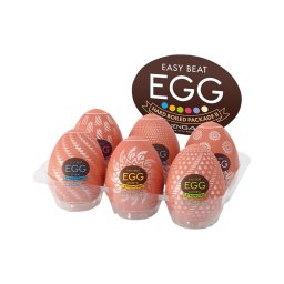 TENGA - Stronger tojás maszturbátor szett - 6 db