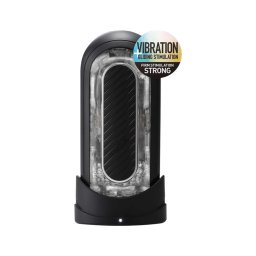 TENGA Flip Zero - erős maszturbátor (fekete)