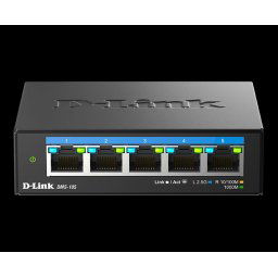 D-Link DMS-105/E 5 portos multi-gigabites menedzselés nélküli kapcsoló
