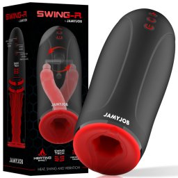JamyJob - Swing-R vibrációs maszturbátor, mozgással, melegítő funkcióval