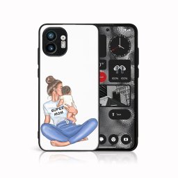 PROTEMIO MY ART Védőburkolat a Nothing Phone 1-hez SUPERMOM (112)