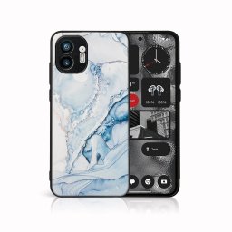 PROTEMIO MY ART Védőburkolat a Nothing Phone 1-hez LIGHT BLUE (149)