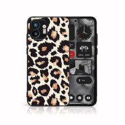 PROTEMIO MY ART Védőburkolat a Nothing Phone-hoz 1 LEOPARD PRINT (238)