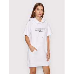DKNY Sport Kötött ruha DP1D4601 Fehér Regular Fit
