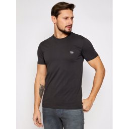 Lee Póló SS Patch Logo Tee L60UFQON 112113584 Fekete Regular Fit