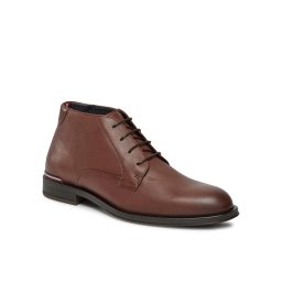 Tommy Hilfiger Bakancs Core Rwb Hilfiger Lth L Boot FM0FM04804 Barna