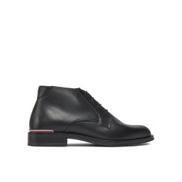 Tommy Hilfiger Bakancs Core Rwb Hilfiger Lth L Boot FM0FM04804 Fekete