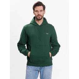 Lacoste Pulóver SH9623 Zöld Regular Fit