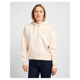 Lee Pulóver Essential 112341539 Ekru Relaxed Fit