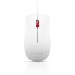Lenovo Essential White USB Vezetékes egér