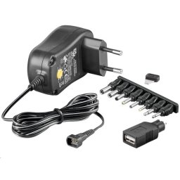 Goobay Univerzális hálózati adapter 230V / 3-12V DC 300mA