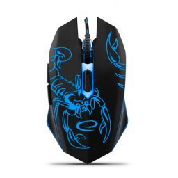 Esperanza vezetékes Gaming USB egér kék