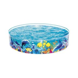 Gyermek medence kiegészítő 183x38cm BESTWAY 55030, strand játék, kerti medence, gyerek pancsoló