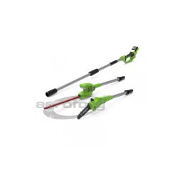 Magassági ágvágó és sövényvágó akkumulátoros Greenworks G24PSH 24v akku és töltő nélkül