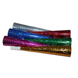 Trombita 20 cm/6 db/cs, hologramos