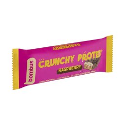 Bombus Crunchy Protein fehérjeszelet málnával 50g