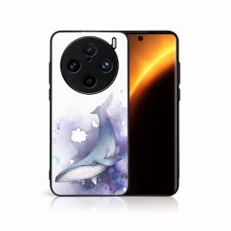 PROTEMIO MY ART Védőburkolat a Vivo X100 számára Pro 5G WHALE (242)